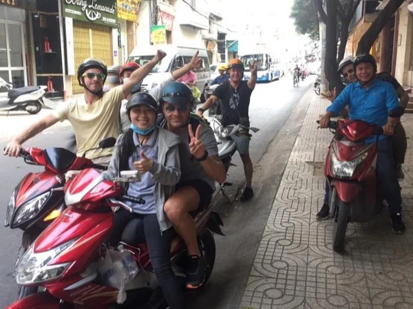 Scooter to Saigon's Street Markets in a Half-Day Private Tour
