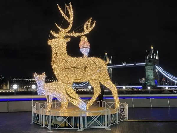 London at Christmastime - Christmas Lights Tour