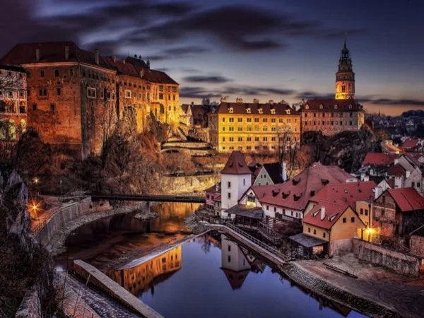 You will forget about 21st century in Cesky Krumlov. Day trip from Prague.
