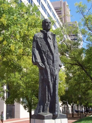 Supreme Court Justice and Baltimorean Thurgood Marshall