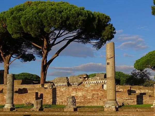 The Archaeological Park of Ostia antica with private transportation