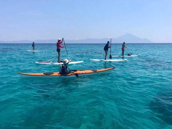 SUP Paddling Trip 40 mins from Thessaloniki - Private Experience
