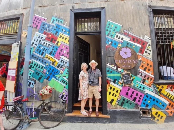 Full Day Valparaiso street art, sunset, night view and wine tasting in Casablanca from Santiago