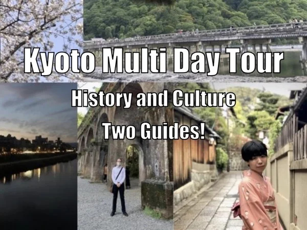 Multi day Kyoto tour with locals!