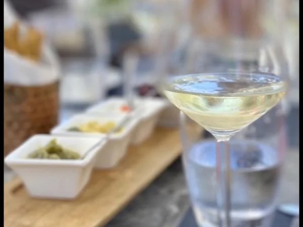 Greek lunch/dinner meal and Wine tasting at local winery plus private transportation