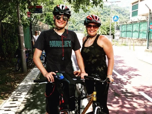 Cycling in the New Territories with a private guide