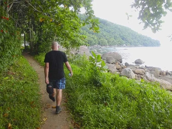 Hiking in the Wild Beaches