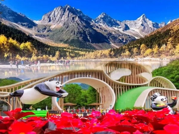 Bipenggou & Dujiangyan Panda Valley 2 Days Tour