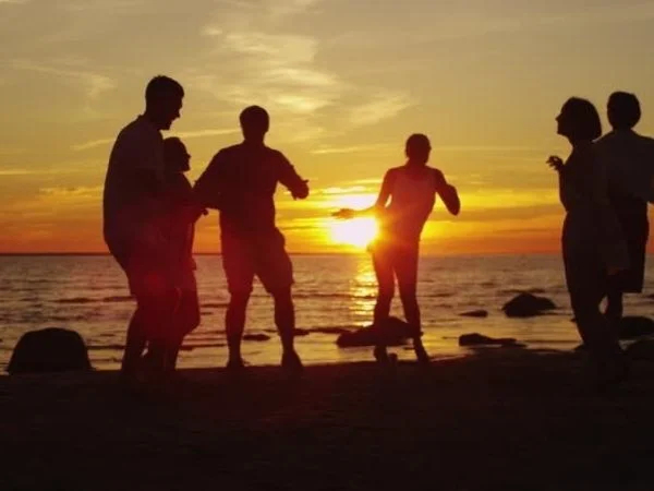 Dancing on the Beach