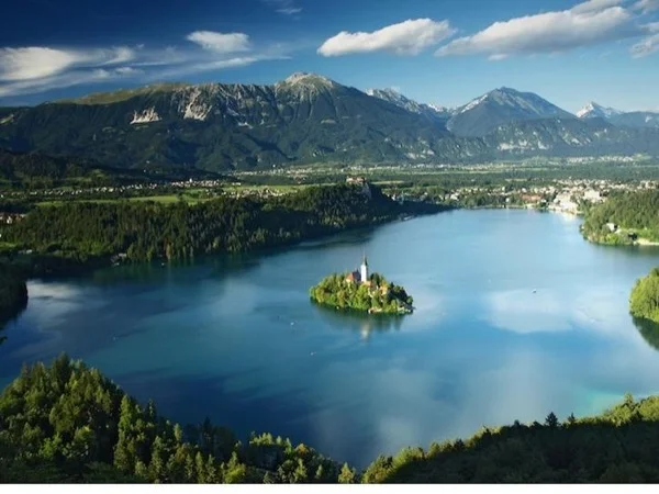 Julian Alps with Bled and Bohinj lakes from Ljubljana full day tour