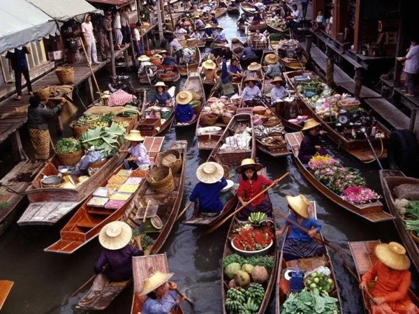 Railway Market and Damnoen Saduak Floating Markets