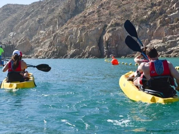 Kayak and snorkel to the Arch