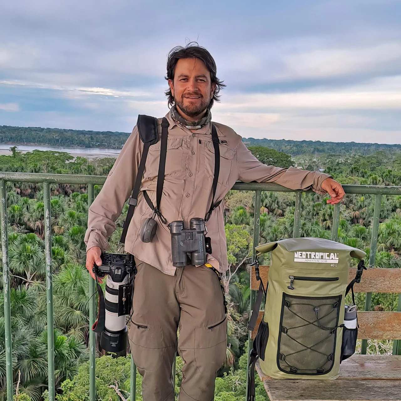 Neotropical Nature & Briding founder Santiago Salazar